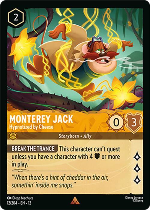 Disney Lorcana: Monterey Jack - Hypnotized by Cheese card image