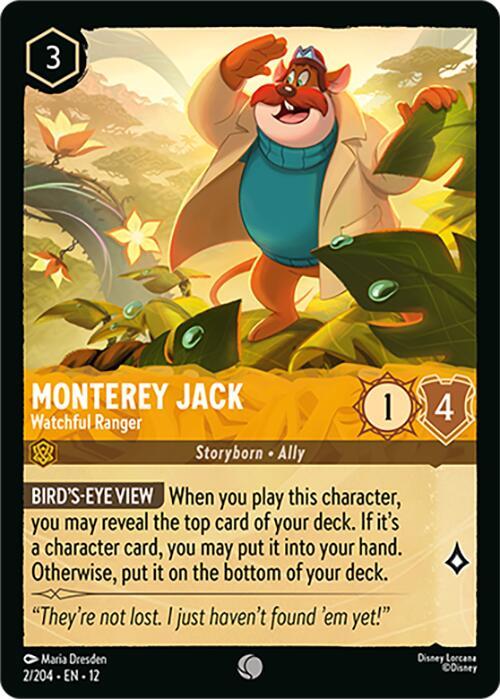 Disney Lorcana: Monterey Jack - Watchful Ranger card image