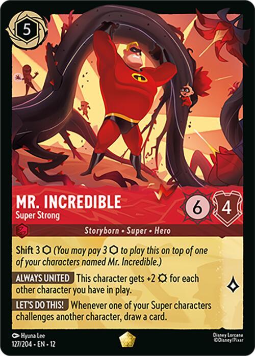 Disney Lorcana: Mr. Incredible - Super Strong card image
