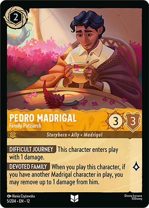 Disney Lorcana: Pedro Madrigal - Family Patriarch card image