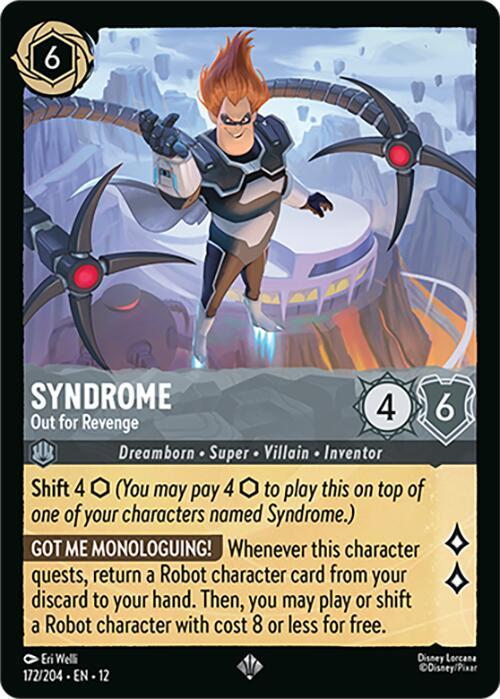 Disney Lorcana: Syndrome - Out for Revenge card image