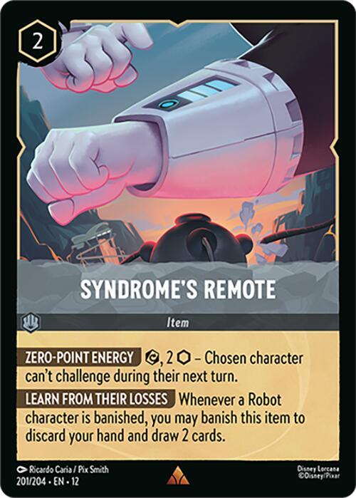Disney Lorcana: Syndrome's Remote card image