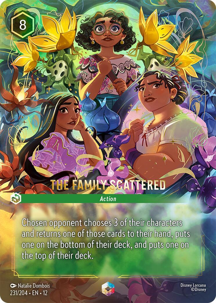 Disney Lorcana: The Family Scattered (Enchanted) card image