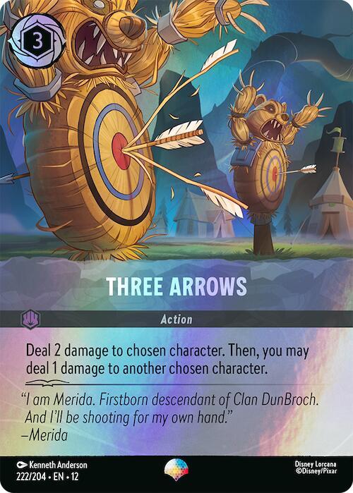 Disney Lorcana: Three Arrows (Epic) card image