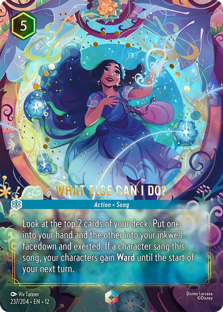 Disney Lorcana: What Else Can I Do? (Enchanted) card image