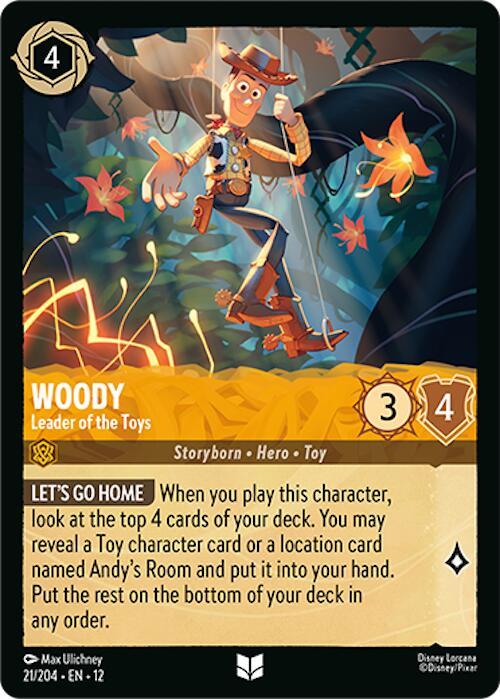 Disney Lorcana: Woody - Leader of the Toys card image