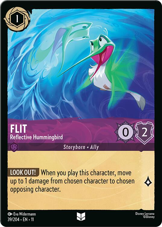 Disney Lorcana: Flit - Reflective Hummingbird card image