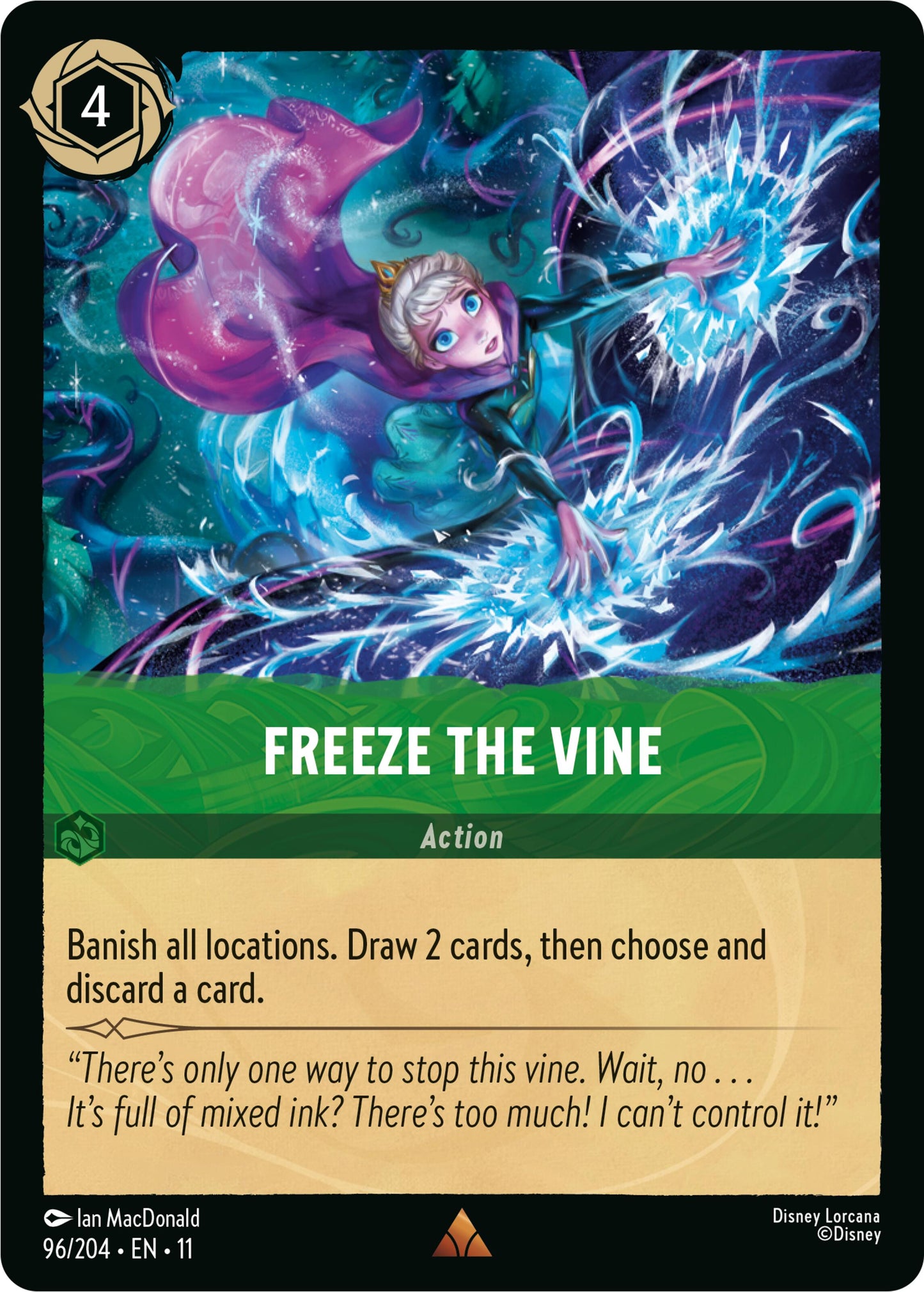 Disney Lorcana: Freeze the Vine card image