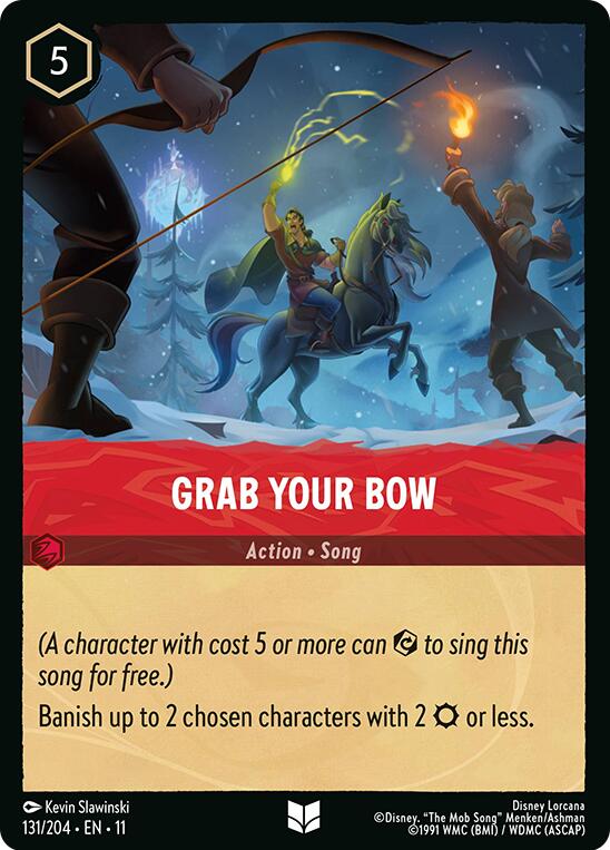 Disney Lorcana: Grab Your Bow card image