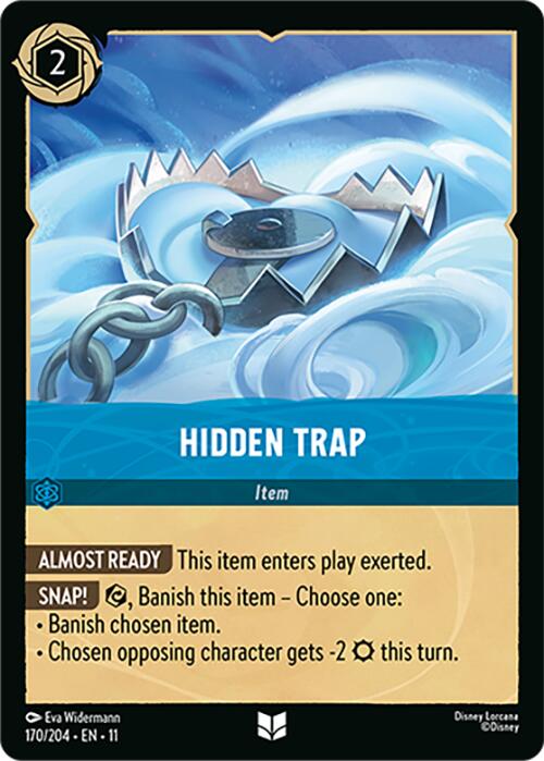 Disney Lorcana: Hidden Trap card image