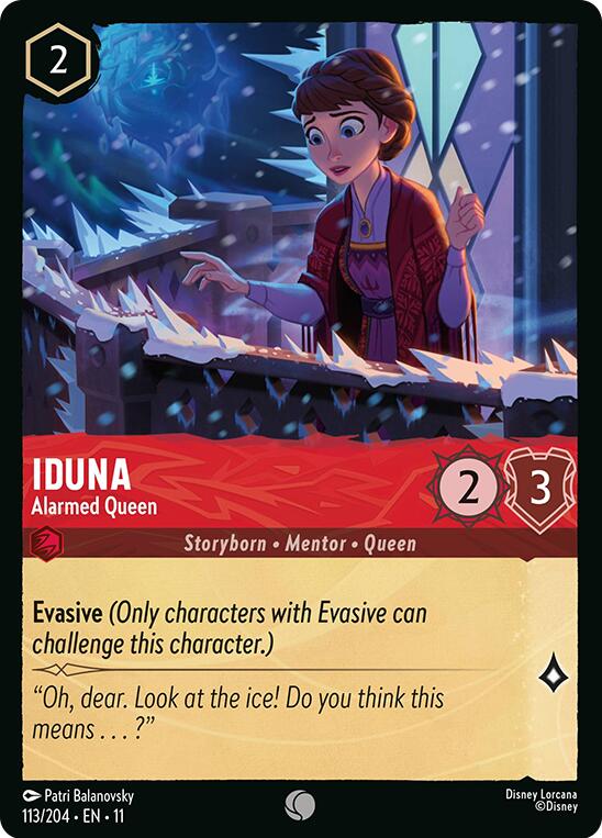 Disney Lorcana: Iduna - Alarmed Queen card image