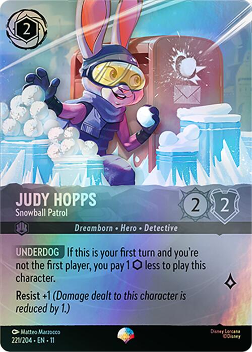 Disney Lorcana: Judy Hopps - Snowball Patrol (Epic) card image