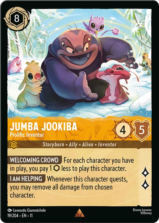 Disney Lorcana: Jumba Jookiba - Prolific Inventor card image