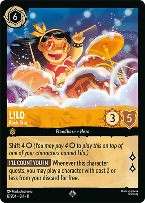 Disney Lorcana: Lilo - Rock Star card image