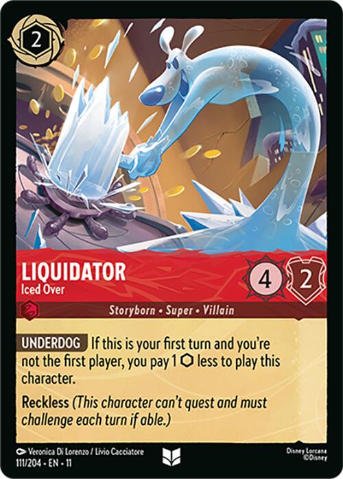 Disney Lorcana: Liquidator - Iced Over card image