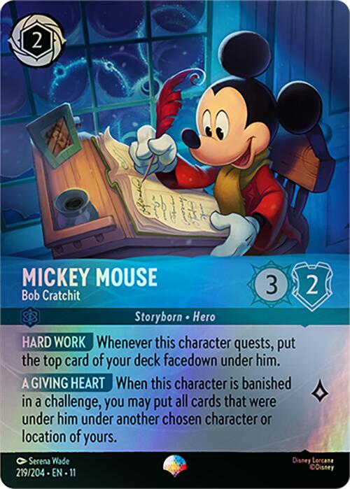 Disney Lorcana: Mickey Mouse - Bob Cratchit (Epic) card image