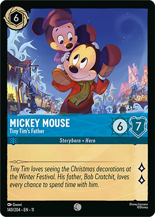 Disney Lorcana: Mickey Mouse - Tiny Tim's Father card image