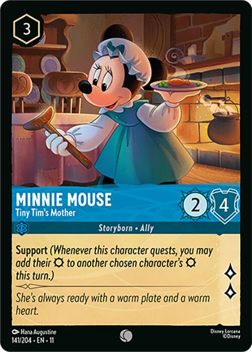 Disney Lorcana: Minnie Mouse - Tiny Tim's Mother card image
