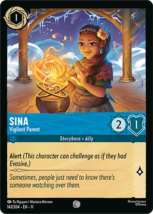 Disney Lorcana: Sina - Vigilant Parent card image