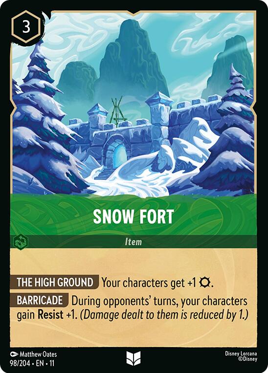 Disney Lorcana: Snow Fort card image