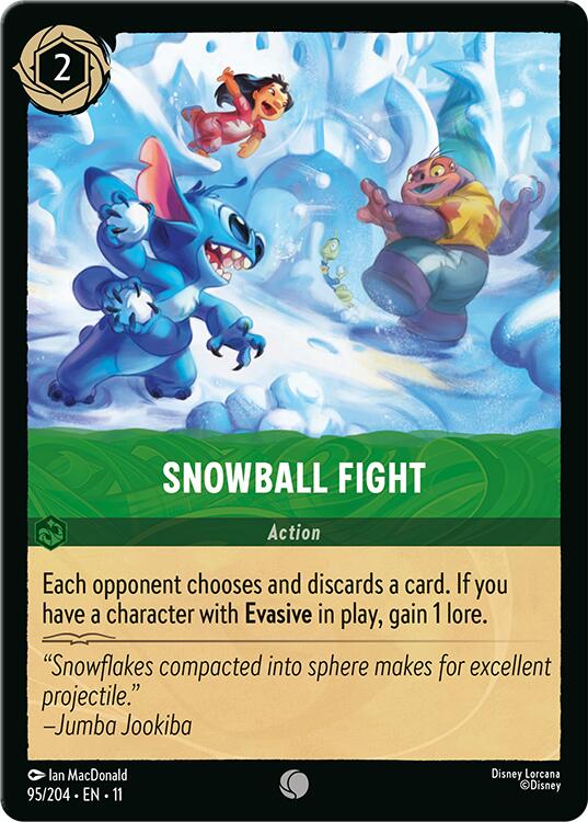 Disney Lorcana: Snowball Fight card image
