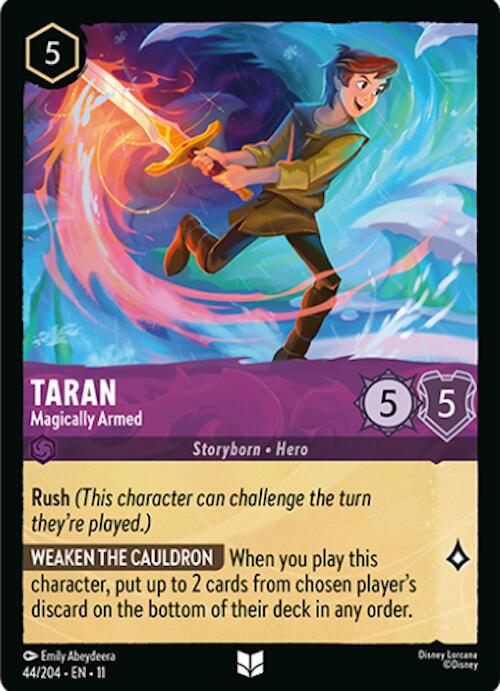 Disney Lorcana: Taran - Magically Armed card image