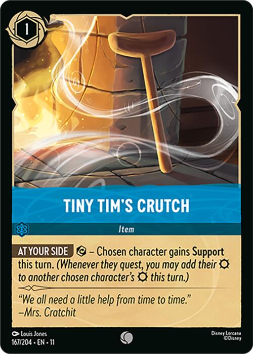 Disney Lorcana: Tiny Tim's Crutch card image