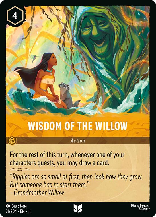 Disney Lorcana: Wisdom of the Willow card image