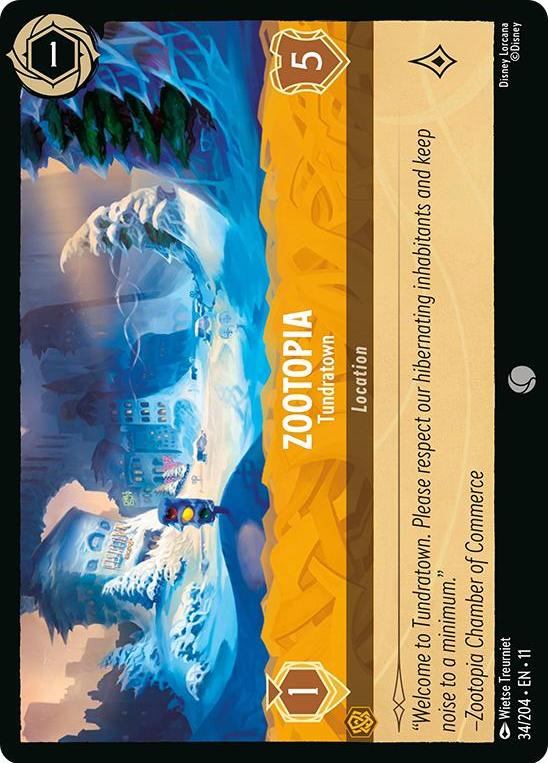 Disney Lorcana: Zootopia - Tundratown card image