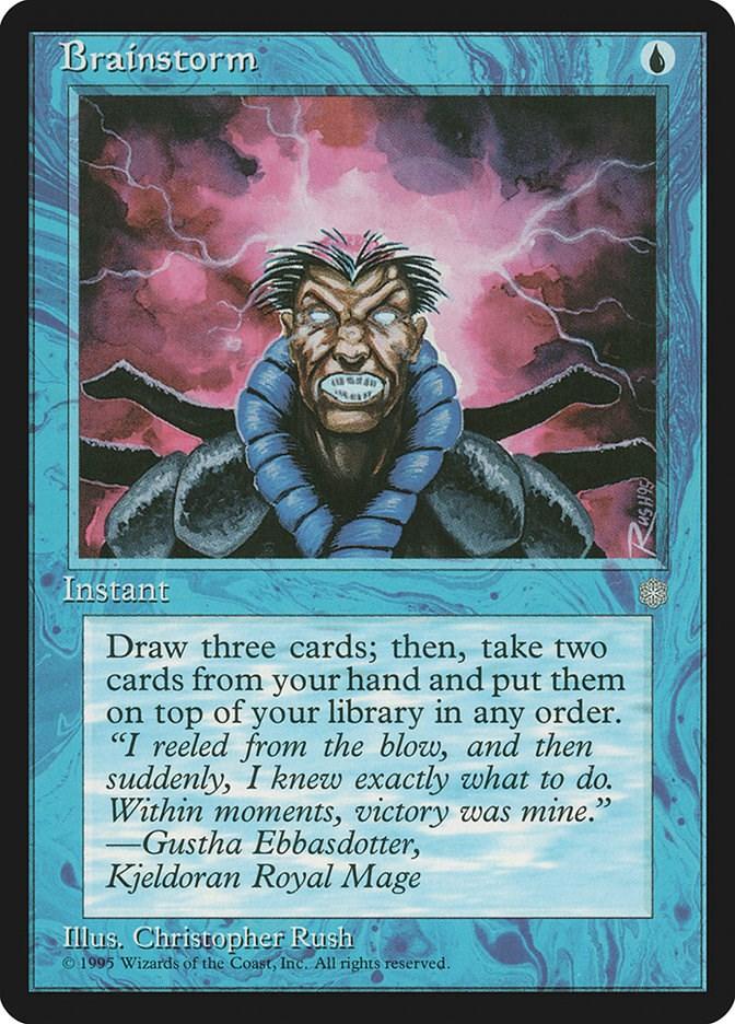 Magic: The Gathering: Brainstorm card image