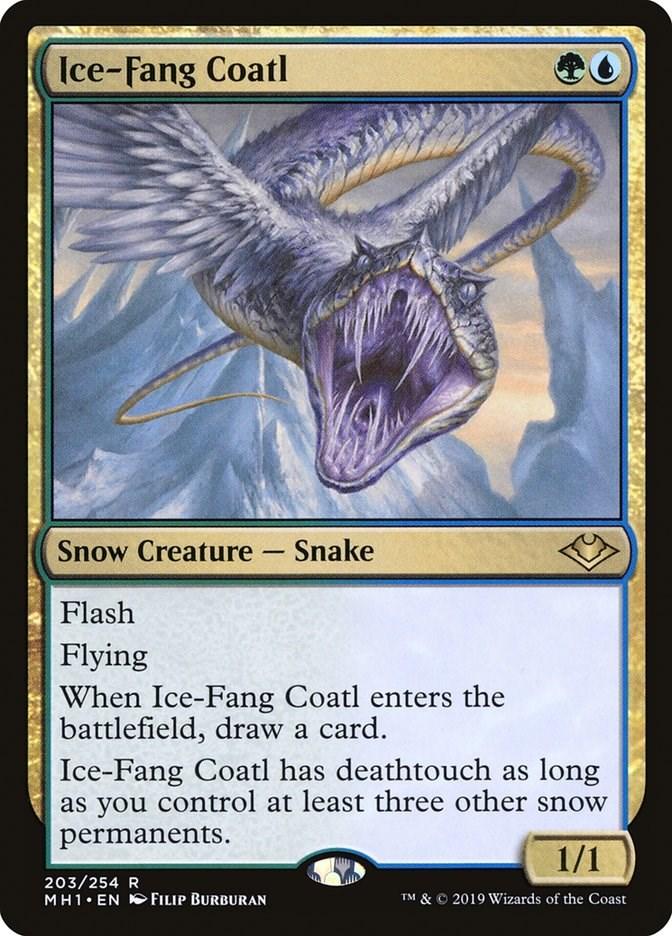 Magic: The Gathering: Ice-Fang Coatl card image