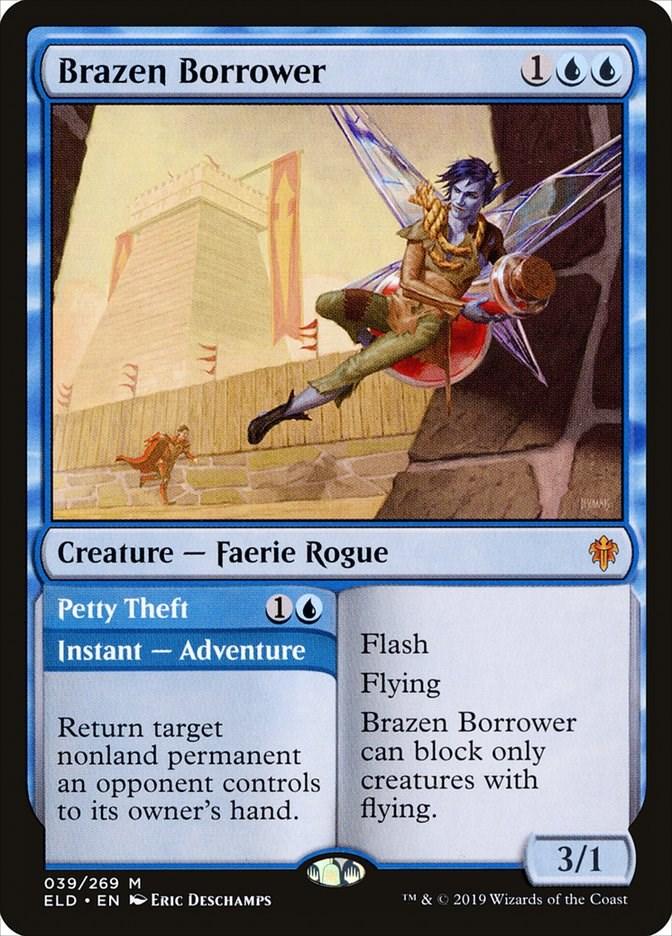 Magic: The Gathering: Brazen Borrower card image