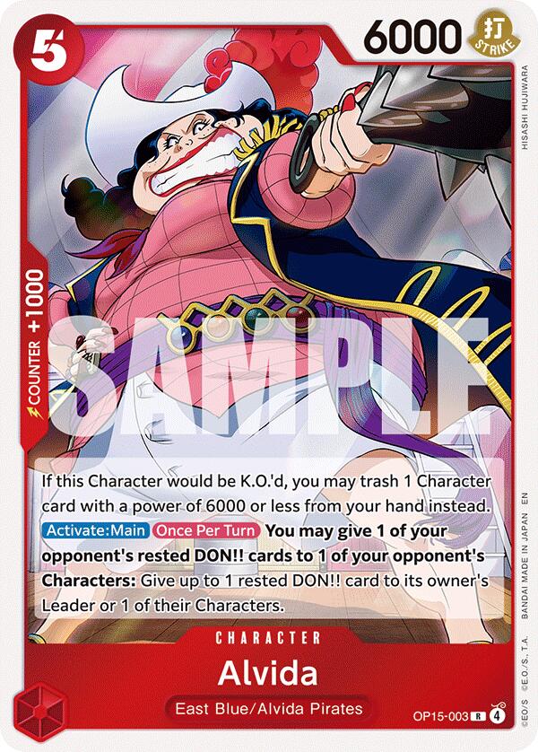 One Piece Card Game: Alvida card image