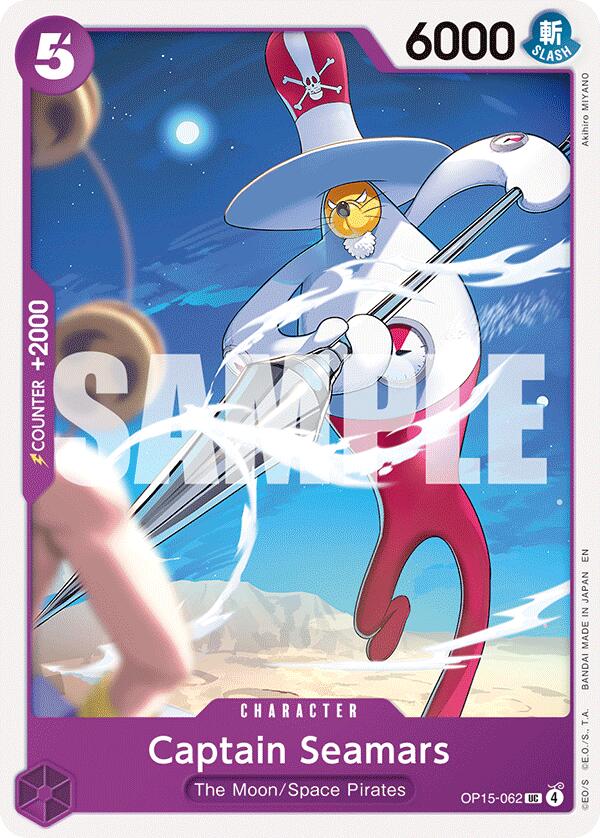 One Piece Card Game: Captain Seamars card image