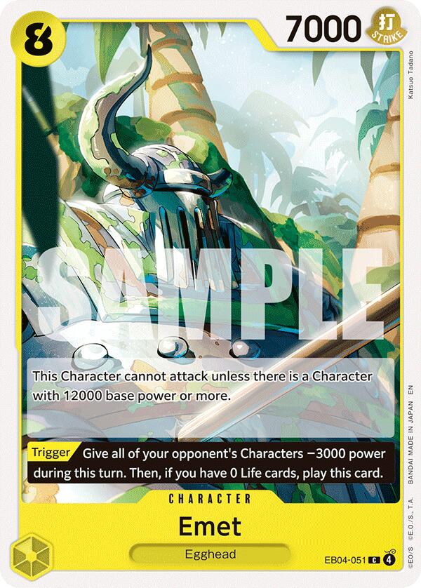 One Piece Card Game: Emet card image