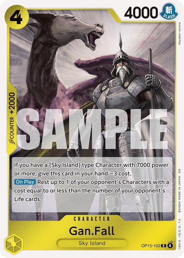 One Piece Card Game: Gan.Fall card image