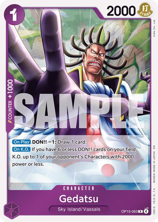 One Piece Card Game: Gedatsu card image