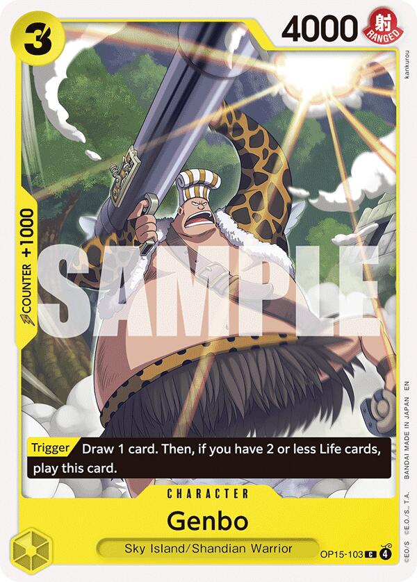 One Piece Card Game: Genbo card image