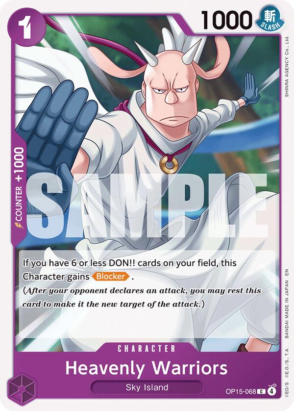 One Piece Card Game: Heavenly Warriors card image