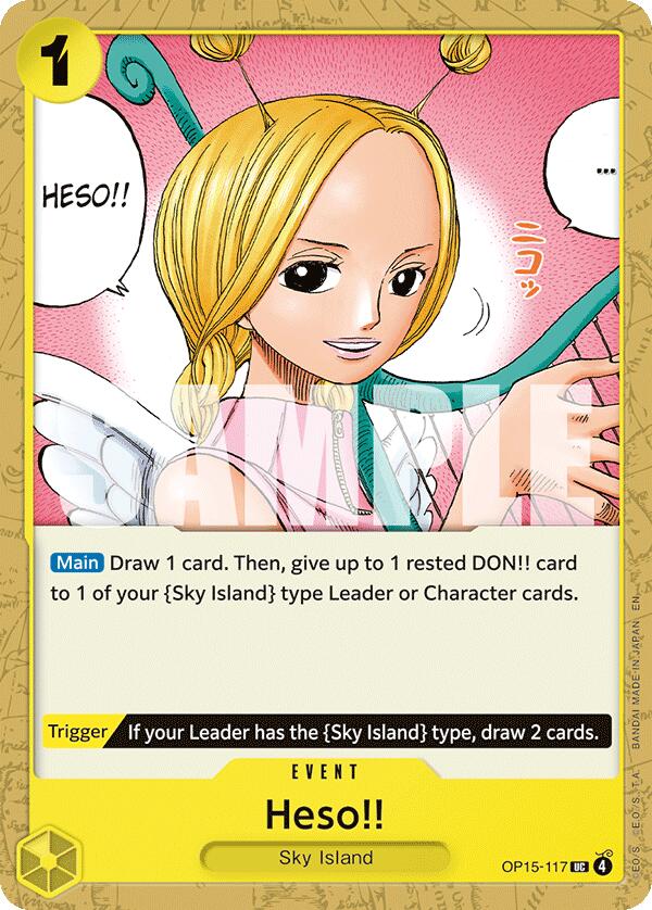 One Piece Card Game: Heso!! card image