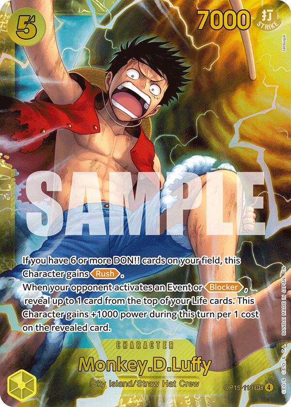 One Piece Card Game: Monkey.D.Luffy (OP15-119) card image