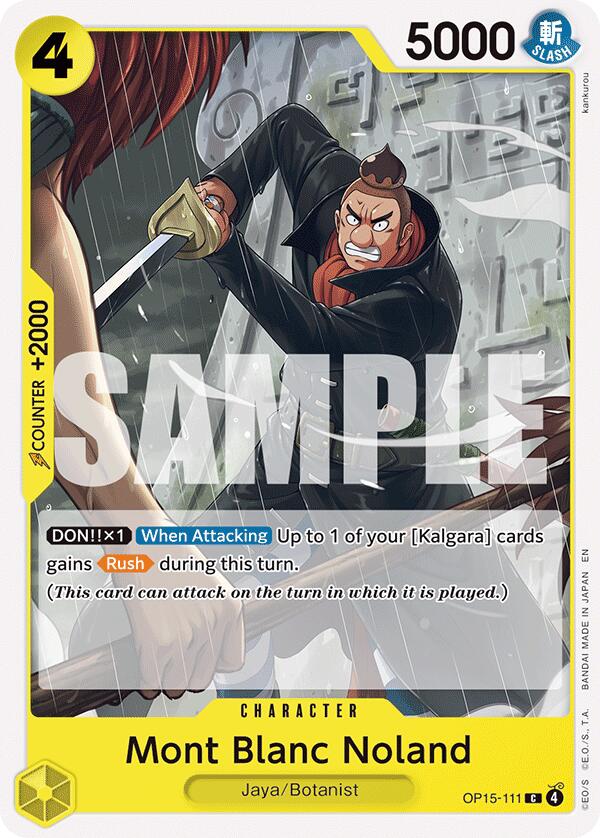 One Piece Card Game: Mont Blanc Noland card image