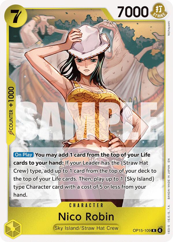 One Piece Card Game: Nico Robin (OP15-109) card image