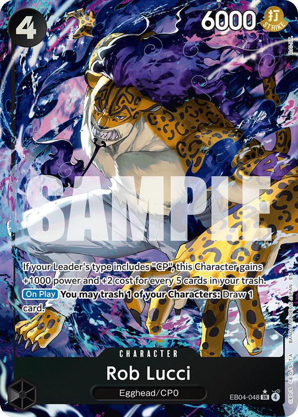 One Piece Card Game: Rob Lucci (Alternate Art) card image