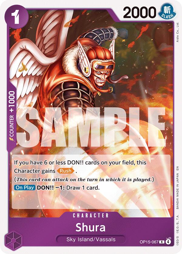 One Piece Card Game: Shura card image