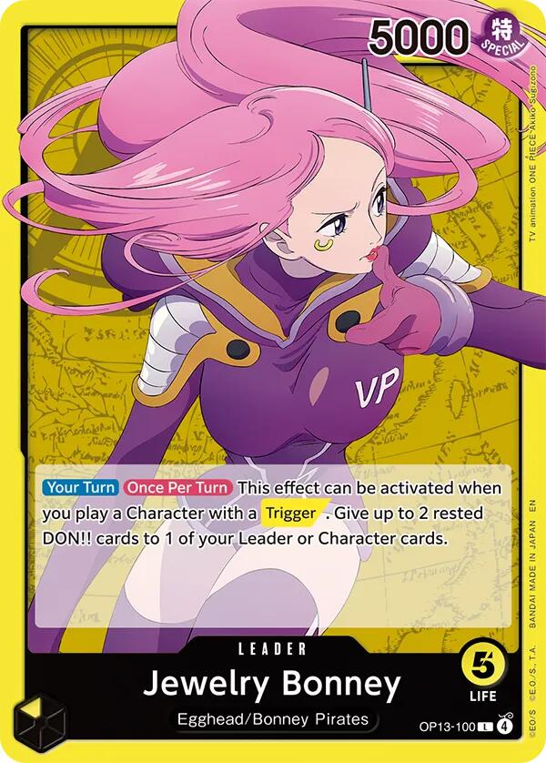 One Piece Card Game: Jewelry Bonney (100) card image