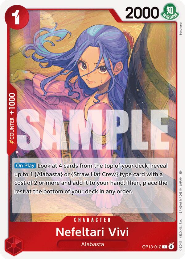 One Piece Card Game: Nefeltari Vivi card image