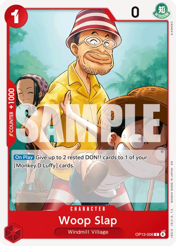 One Piece Card Game: Woop Slap card image
