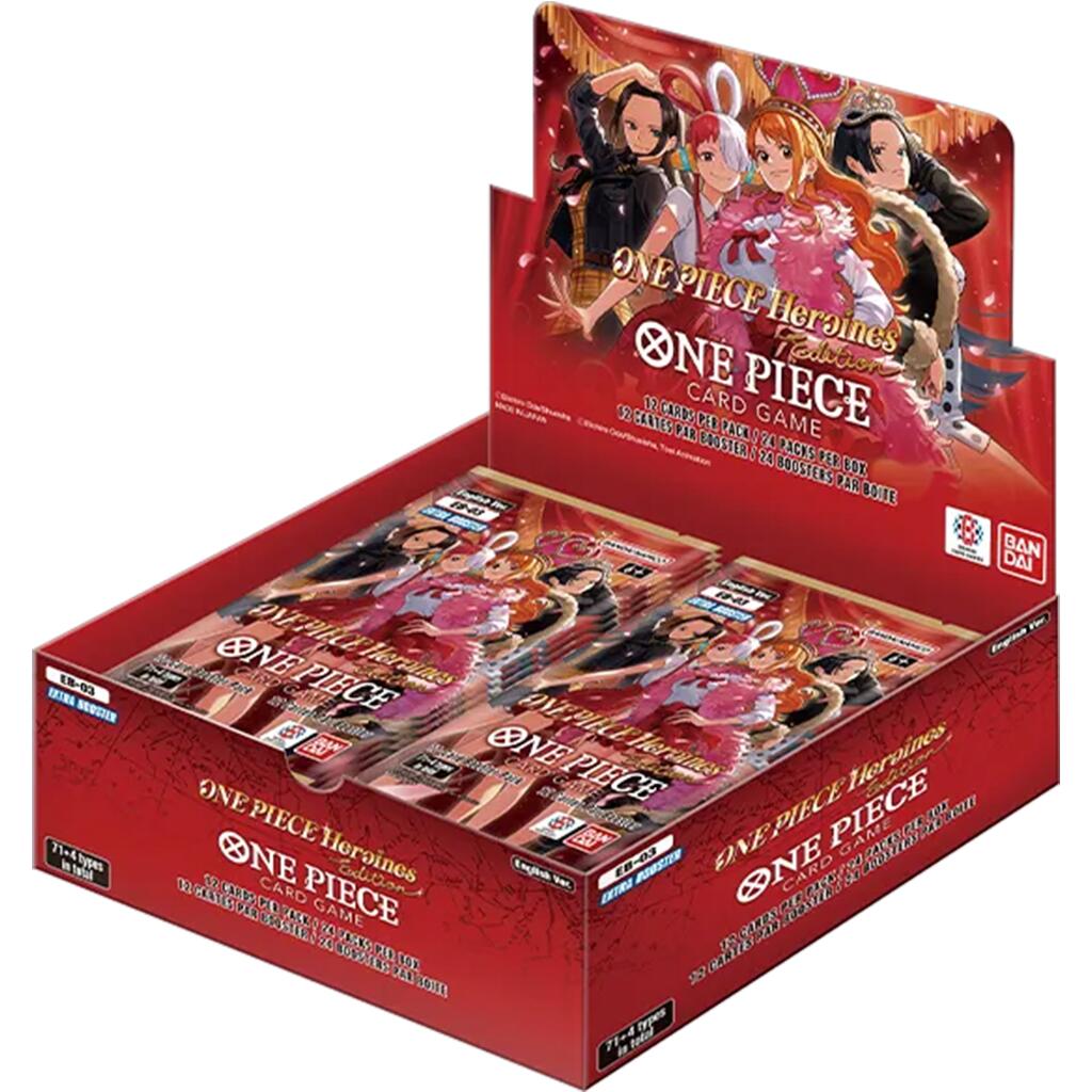 One Piece Card Game: Extra Booster: One Piece Heroines Edition Box card image