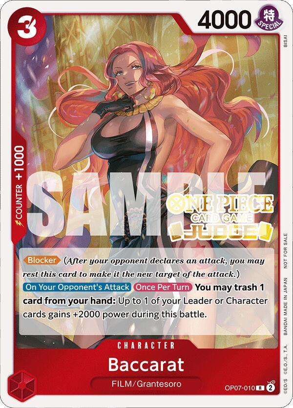 One Piece Card Game: Baccarat (Judge Pack Vol. 4) card image